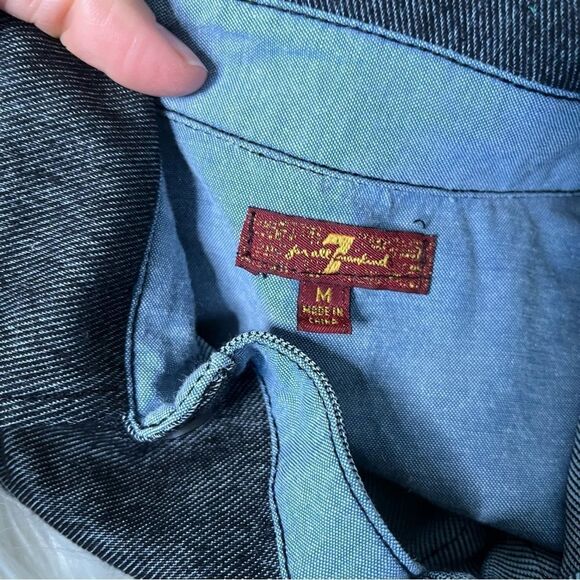 7 for all mankind soft chambray boys top - Picture 3 of 6